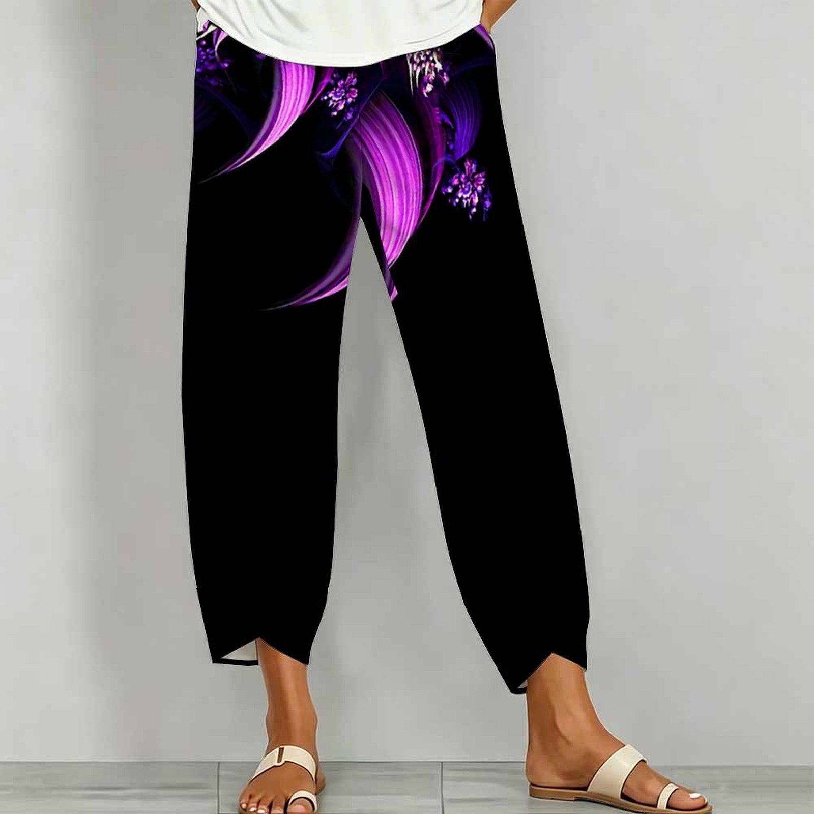 Fashion Street Yoga - Элегантные спортивные брюки, модные уличные штаны,