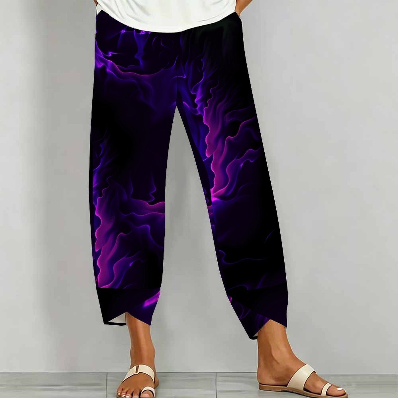 Fashion Street Yoga - Элегантные спортивные брюки, модные уличные брюки,