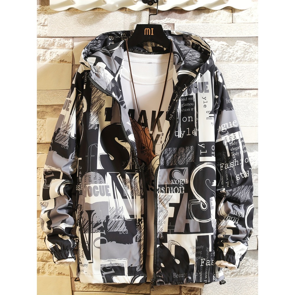 Street Fashion Vogue - Мужская ветровка в стиле стрит-стайл с