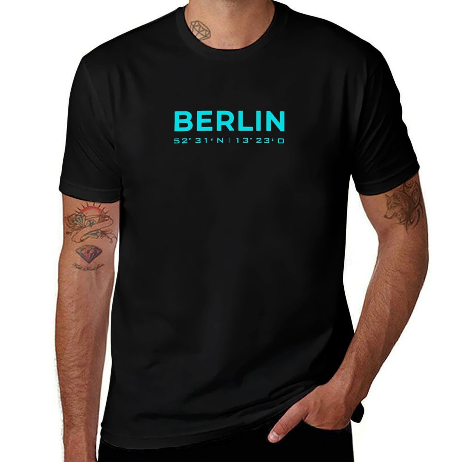 Street Fashion Berlin - Футболка с изображением дома Берлин с