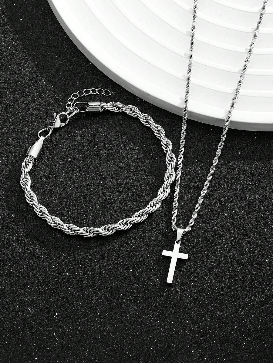 1 комплект: кулон-крест из нер – обзор и цена Street Fashion Necklace