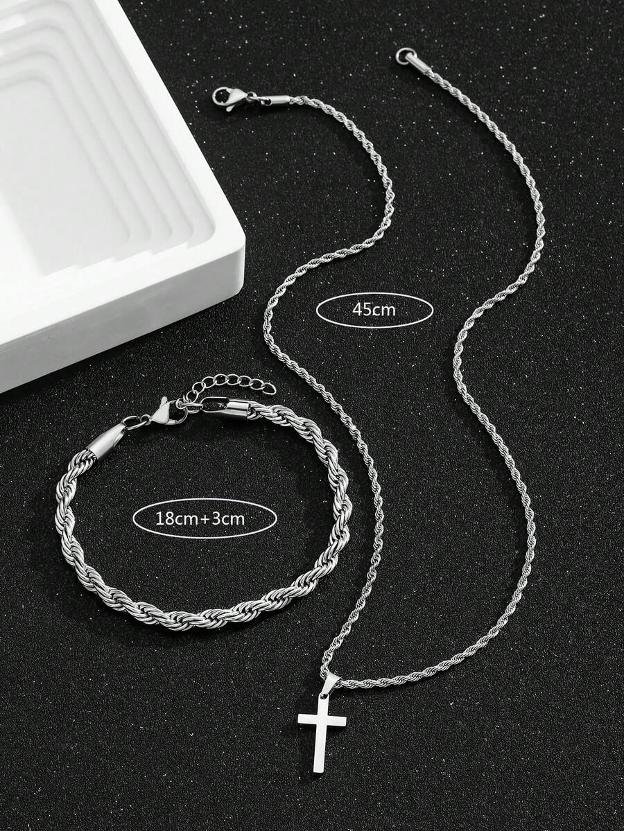 1 комплект: кулон-крест из нер – обзор и цена Street Fashion Necklace