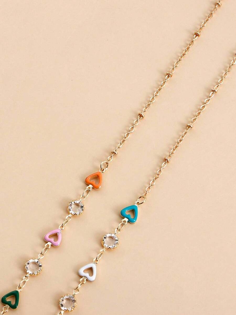 1 шт. Цветная цепочка-шнурок д – обзор и цена Street Fashion Necklace