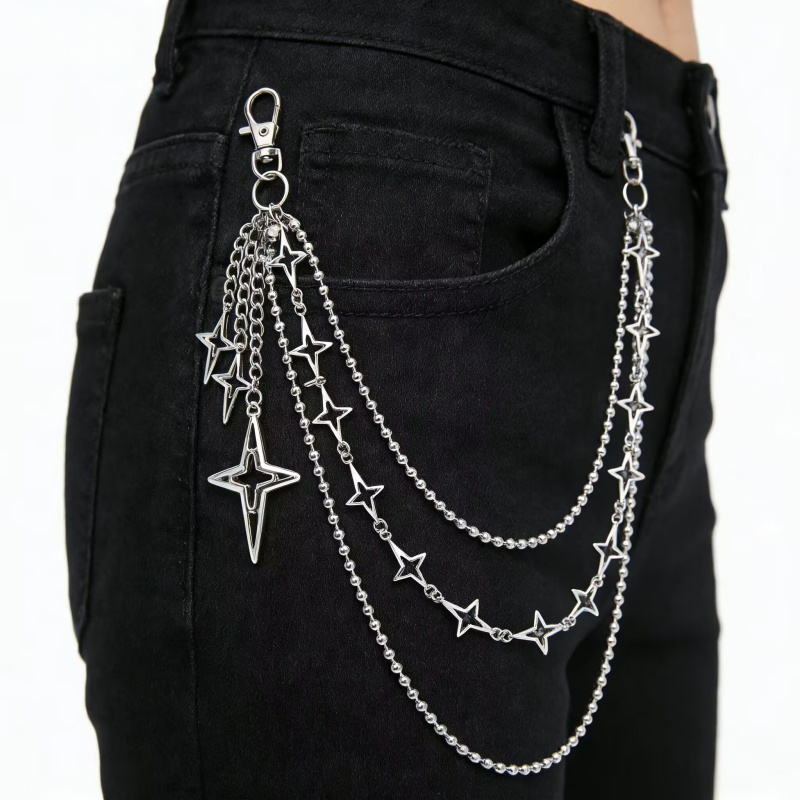 Женская многослойная цепочка н – обзор и цена Street Fashion Jeans Women