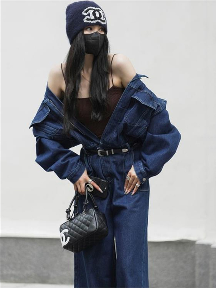 Уличный джинсовый комбинезон д – обзор и цена Street Fashion Jeans Women